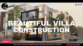 Villa House Construction Varthur Bangalore [upl. by Cowan]