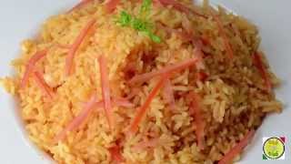 Mexican Rice  In Hindi [upl. by Pigeon]