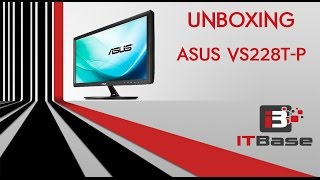 ASUS VS228TP LED MONITOR  UNBOXING 2016 [upl. by Ynnavoig]