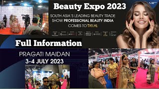 Professional Beauty India Show 2023  300 rs ticket price hai Guys  Beauty Products [upl. by Joel]