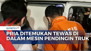 Penyelidikan Pria Tewas dalam Mesin Pendingin Truk Es Krim [upl. by Alac267]