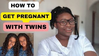 HOW TO GET PREGNANT WITH TWINS TRIPLETS QUADRUPLETS  Clomid  Signs You Are Pregnant With Twins [upl. by Froma]