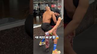 Shredded Man Takes Me Down 🤼‍♂️🚨 shorts youtubeshorts [upl. by Emlyn]