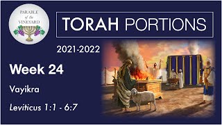 Torah Portions  Week 24  Vayikra  Leviticus 1  67 20212022 [upl. by Eednus]