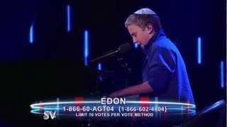 Edon Pinchot on Americas Got Talent  The SemiFinals [upl. by Hoang]