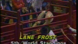 Bull Riding  Winston Tour Rodeo 1985  Wichita [upl. by Darce]