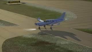 LIVE  GARIEP DAM  PORT ELIZABETH EN TBM 850 [upl. by Relyuc]