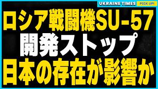 日本がロシアの戦闘機開発を阻止。ロシアの第5世代機SU57が進まないワケとは？日本が計画を止めた真相について解説 [upl. by Ylrae654]