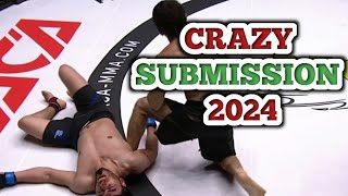 Top 10 Crazy MMA Submissions Of 2024 [upl. by Cruickshank]