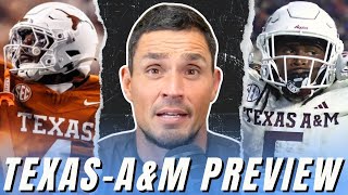 TexasTexas AampM PREVIEW amp PREDICTION  College Football Week 14 [upl. by Alrahc]