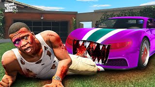 Franklin Found Cursed Car in GTA 5 [upl. by Aray]