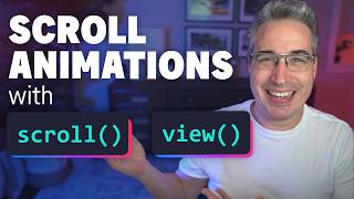 Incredible scrollbased animations with CSSonly [upl. by Norrahs]
