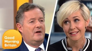 Piers Gets in a Furious Debate on Whether or Not Men Can Be Mothers  Good Morning Britain [upl. by Ellenod466]