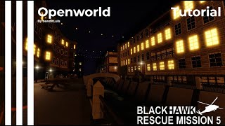 How to play Blackhawk Rescue Mission 5 Openworld  Roblox [upl. by Attenaej]