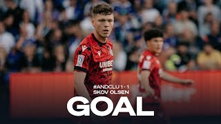 RSC ANDERLECHT  CLUB BRUGGE  11 SKOV OLSEN  20232024 [upl. by Ordisi]