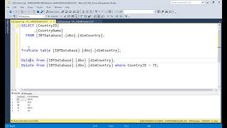 Truncate VS Delete [upl. by Sande]