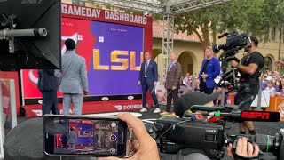 Brian Kelly LIVE ESPN Game Day at LSU Saban Herbstreit Davis Howard amp McAfee talking Football [upl. by Stanford]