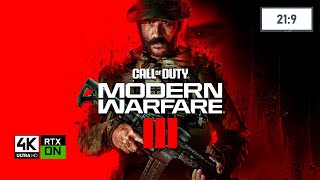 Call of Duty Modern Warfare 3  Juego completo 219 Ultrawide  Español sin comentarios [upl. by Anilorac552]