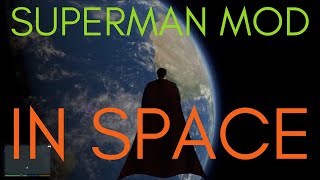 GTA V MODS  SUPERMAN MOD IN SPACE  FIGHTING ALIENS  INTERSTELLAR  GTA V Mods Gameplay [upl. by Inek841]