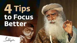 How To Improve Your Focus amp Unleash Your Intelligence  Sadhguru [upl. by Nedyarb256]