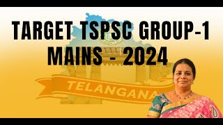 TARGET TSPSC GROUP1 MAINS  2024 [upl. by Leina]