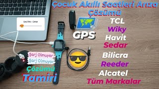 Wiky Sedar Alcatel Çocuk Saatleri Açılmıyor Yada Şarj Olmuyor Arıza Çözümü smartwatch elari bilica [upl. by Sutton]