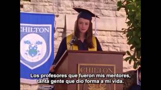 Discurso de graduación de Rory Gilmore Girls [upl. by Minda]