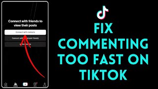 How to Fix You Are Commenting Too Fast in Tiktok [upl. by Nniuqal]