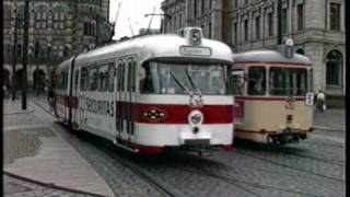 Straßenbahnen in Bremen am 041091 [upl. by Eelak]