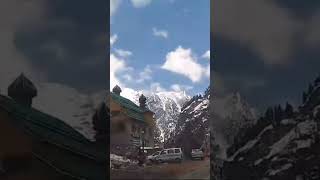 Snowfall in Srinagar [upl. by Ecirtnahc]