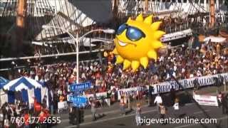 Giant Helium Parade Balloons Sun Parade Balloon 18 foot [upl. by Gruver]