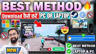 😍Finally Download amp Play GTA VICE CITY In Pc 2024  Gta Vice City Pc Install  100  Working Trick [upl. by Nivlad766]