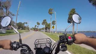 6 Just Riding No Talking Motorcycle ASMR Honda Trail 125 POV Rider View [upl. by Hobbs]