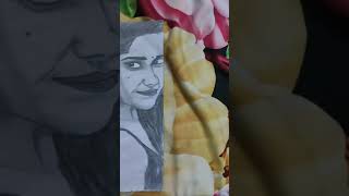 Drawing Ruhani Sharma youtubeshorts shorts viralvideo trending [upl. by Kakalina105]