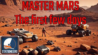 STOP Struggling in Stationeers Mastering the First Few Days on Mars [upl. by Wallis714]