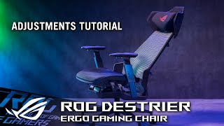 ROG Destrier – Adjustments Tutorial Video ROG [upl. by Animrac]