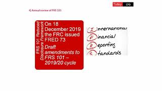 Tolley Seminars Online Recent amendments to UK GAAP [upl. by Secnarf]