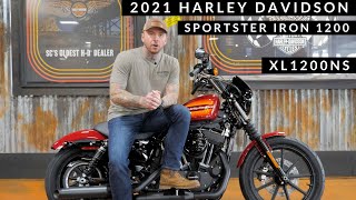 2021 Harley Davidson Iron XL1200N Sportster FULL review and TEST RIDE [upl. by Odracer]