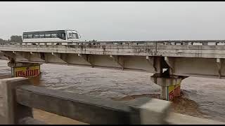 MAMANDUR BRIDGE PALAR FLOOD CHENGALPATTU [upl. by Gnilhsa]