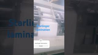 starlinger lamination machine starlingerlamination [upl. by Cavan]