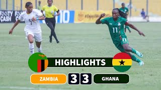 Zambia vs Ghana 33  CAF Womens Pre Olympic Tournament 2024  Pre Match Analysis [upl. by Gusella]