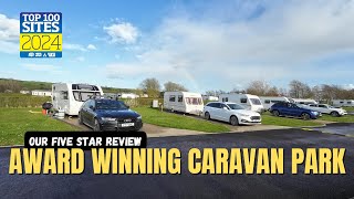 We stayed at an AWARD WINNING caravan park Our Review [upl. by Ruth]