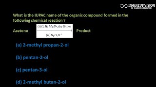 What is the IUPAC name of the organic compound formed in the following chemical reaction [upl. by Zwick]