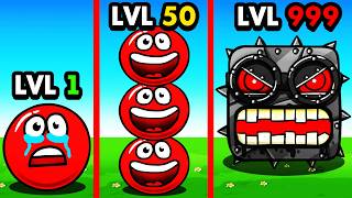 LEVEL 1 vs LEVEL 999 RED BALL [upl. by Glinys877]