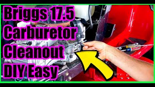 Briggs and Stratton 175 Wont Start Carburetor Easy Fix [upl. by Akenor]