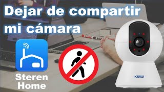 Dejar de compartir mi cámara wifi STEREN HOME [upl. by Neliak]