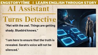 Learn English Through Story ⭐ AI Assistant Turns Detective [upl. by Orit]