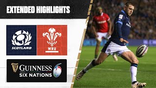 RECORD BREAKING 🏆  Extended Highlights  Scotland v Wales [upl. by Nandor]