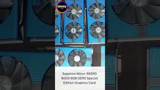 Sapphire Nitro Special Edition Rx 590 8GB Available at SakoonSay Gaming Store sakoonsay shorts [upl. by Adnorehs212]