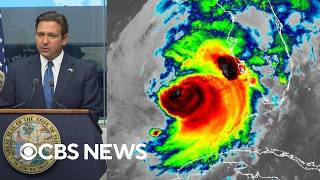 Updates from officials as Hurricane Milton nears Floridas Gulf Coast [upl. by Ydissac]